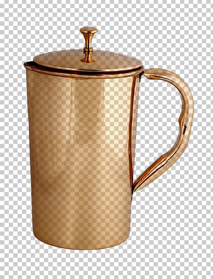 Copper Brass Metal Mug Jug PNG, Clipart, Brass, Color, Copper, Cup, Glass Free PNG Download