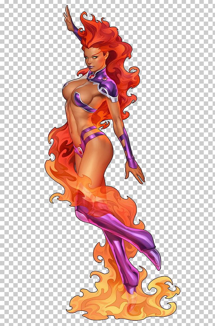 Starfire Raven Green Lantern DC Comics PNG, Clipart, Animals, Art, Cartoon, Comics, Dc Comics Free PNG Download