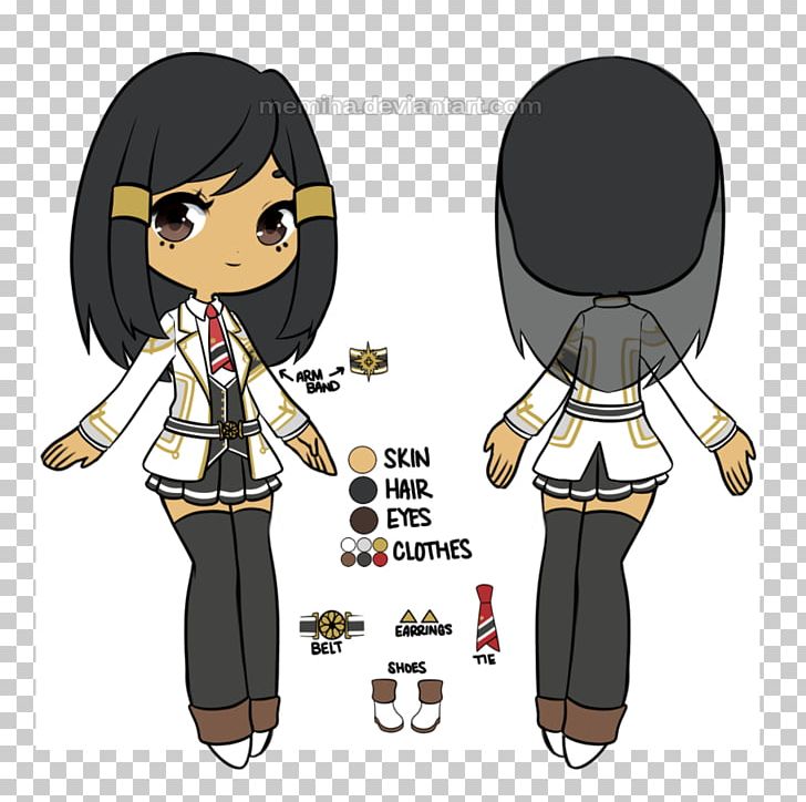 School Uniforms In Thailand Student PNG, Clipart, Black Hair, Cartoon, Character, Character Sheet, Chibi Free PNG Download