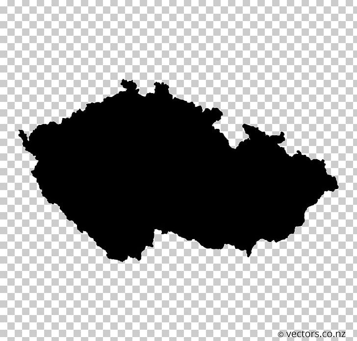 Flag Of The Czech Republic Map PNG, Clipart, Black, Black And White, Czech Republic, Flag Of The Czech Republic, Grey Free PNG Download