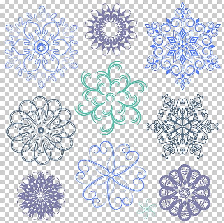 Snowflake Euclidean Stock Photography PNG, Clipart, Blue, Cartoon Snowflake, Circle, Drawing, Flower Free PNG Download