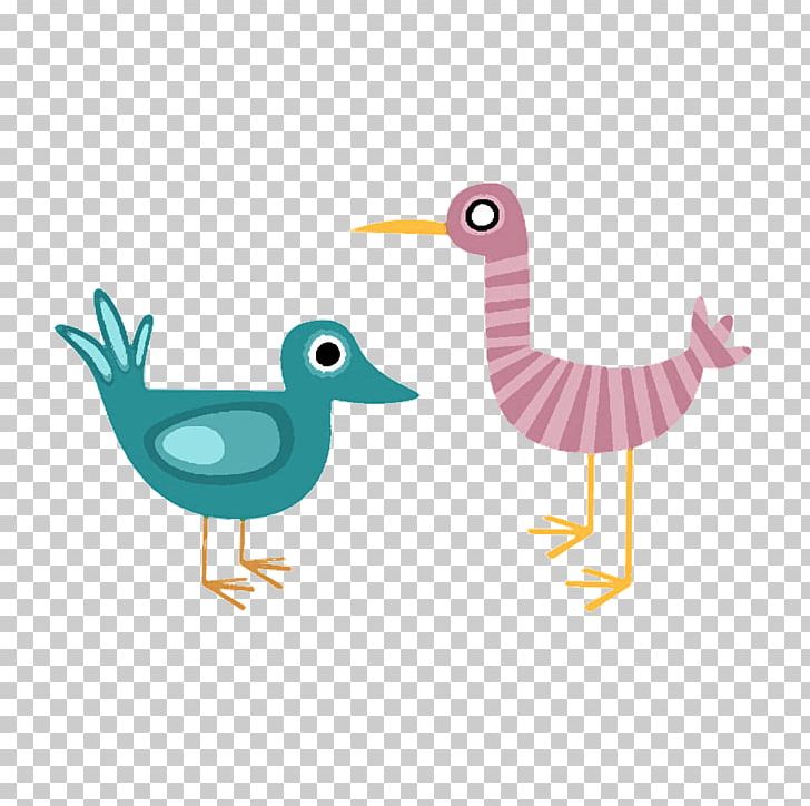 Euclidean PNG, Clipart, Adobe Illustrator, Animals, Beak, Bird, Cartoon Free PNG Download