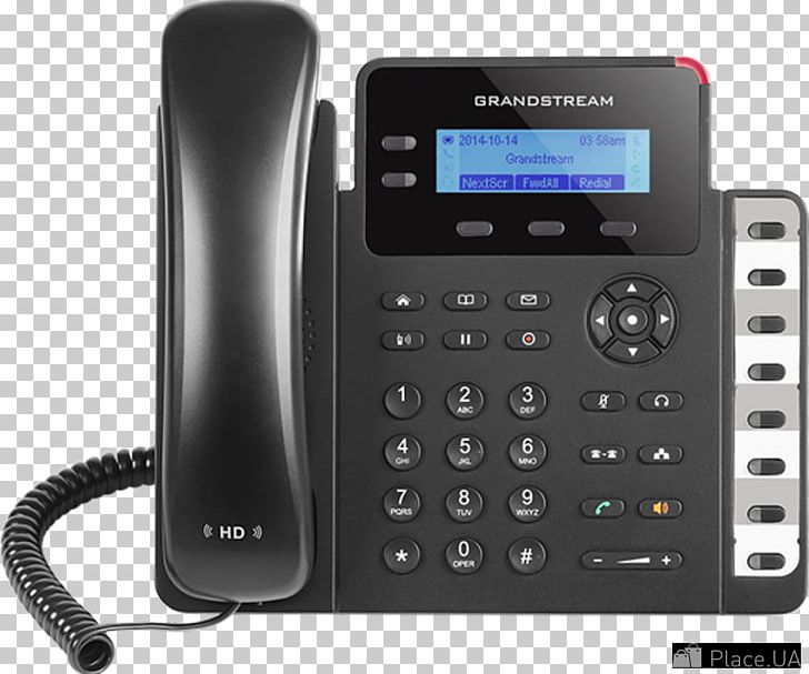 Grandstream Networks VoIP Phone Telephone Business Session Initiation Protocol PNG, Clipart, Answering Machine, Business, Caller Id, Communication, Corded Phone Free PNG Download