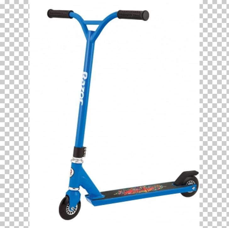 Kick Scooter Razor USA LLC Electric Vehicle Stuntscooter PNG, Clipart, Bicycle Handlebars, Blue, Bmx, Electric Blue, Electric Motorcycles And Scooters Free PNG Download