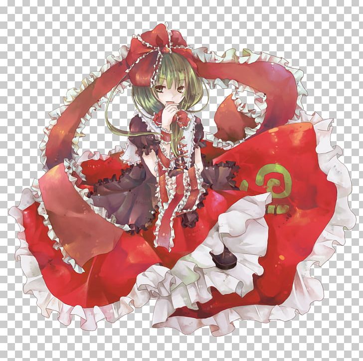 Touhou Project Miracle∞Hinacle IOSYS Mental ＢＲＥＥＺＥ イオンモール PNG, Clipart, Blog, Christmas Ornament, Figurine, Flower, Green Eyes Free PNG Download