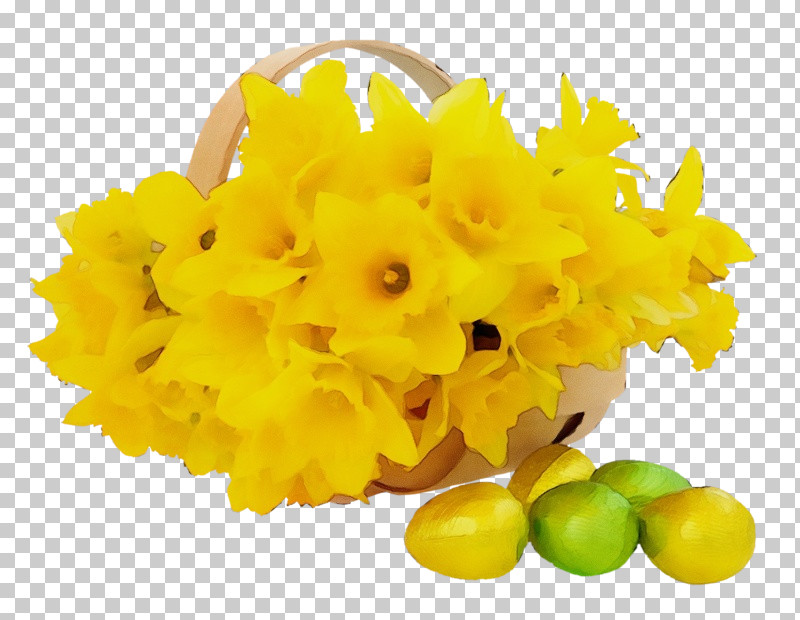 Yellow Flower Plant PNG, Clipart, Flower, Paint, Plant, Watercolor, Wet Ink Free PNG Download