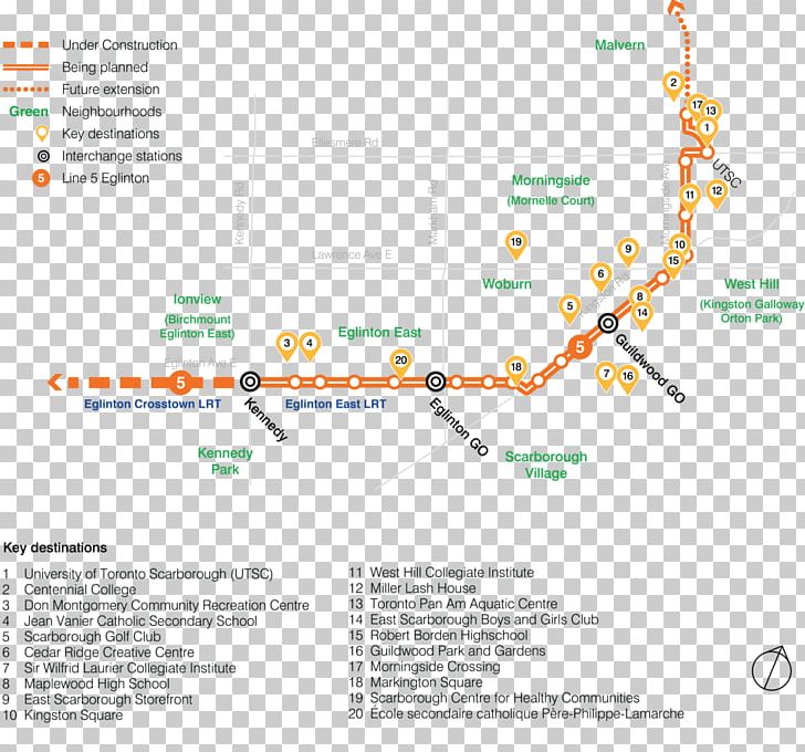 Eglinton Station Line 5 Eglinton Line 3 Scarborough Eglinton Avenue Mount Pleasant Station PNG, Clipart, Area, Diagram, Eglinton Avenue, Light Rail, Line Free PNG Download