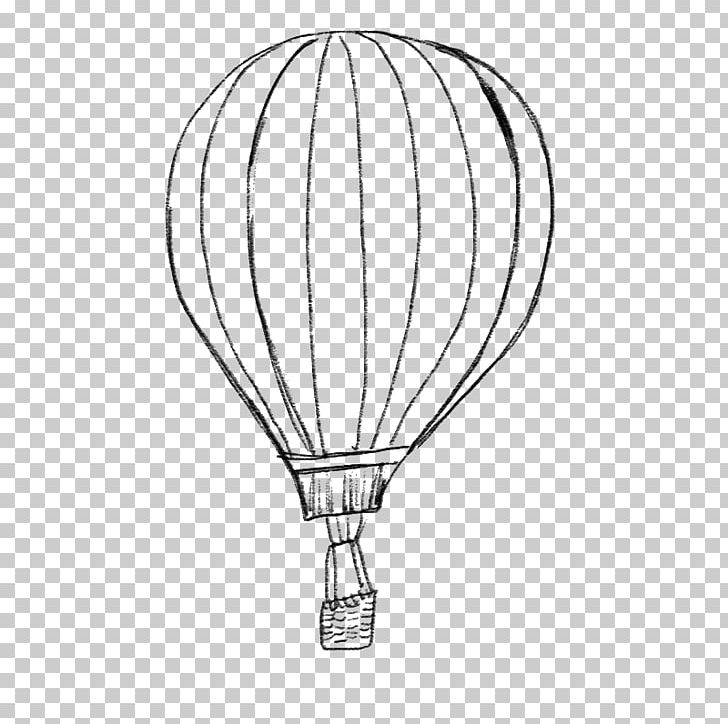 Hot Air Balloon Whisk Line PNG, Clipart, Angle, Balloon, Black And White, Hot Air Balloon, Line Free PNG Download