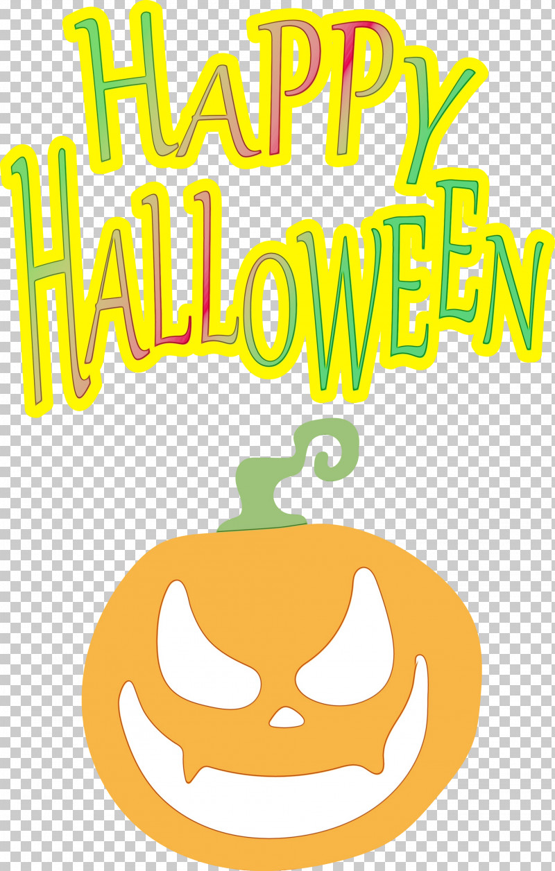 Logo Cartoon Yellow Line Plant PNG, Clipart, Cartoon, Geometry, Happiness, Happy Halloween, Line Free PNG Download