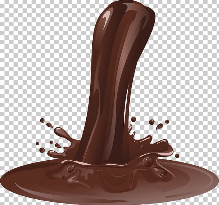 Hot Chocolate Splash Illustration PNG, Clipart, Brown, Cartoon