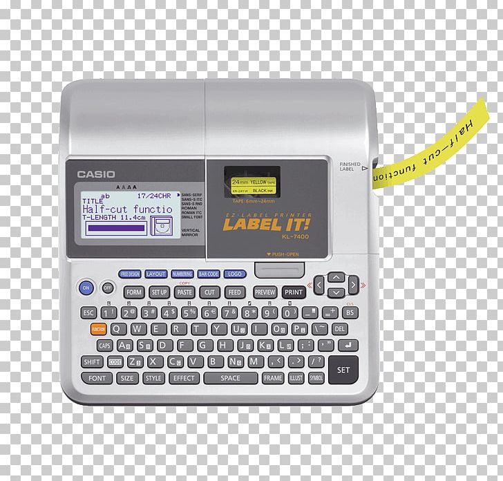 Label Printer Paper Casio KL 60 PNG, Clipart, Barcode, Barcode Printer, Casio, Casio Kibord, Casio Kl 60 Free PNG Download