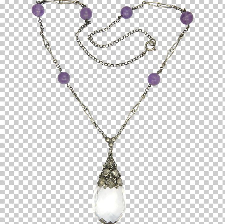 Necklace Jewellery Amethyst Charms & Pendants Bead PNG, Clipart, Amethyst, Bead, Body Jewelry, Chain, Charms Pendants Free PNG Download
