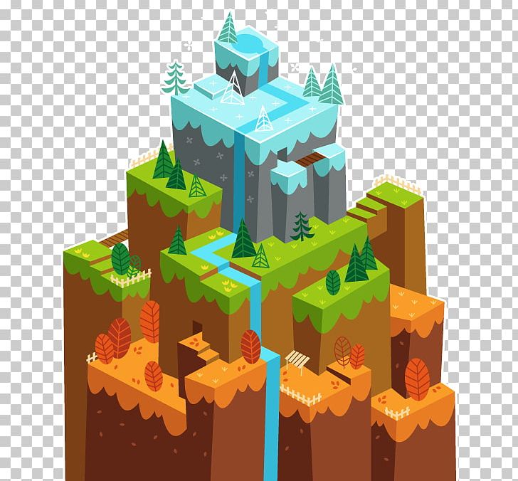 Monument Valley Isometric Graphics In Video Games And Pixel Art Tile Based Video Game Low Poly