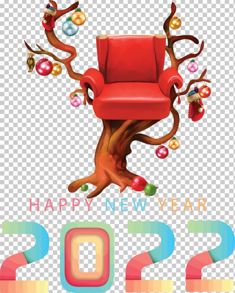 Happy 2022 New Year 2022 New Year 2022 PNG, Clipart, Animation, Cartoon, Chair, Couch, Drawing Free PNG Download