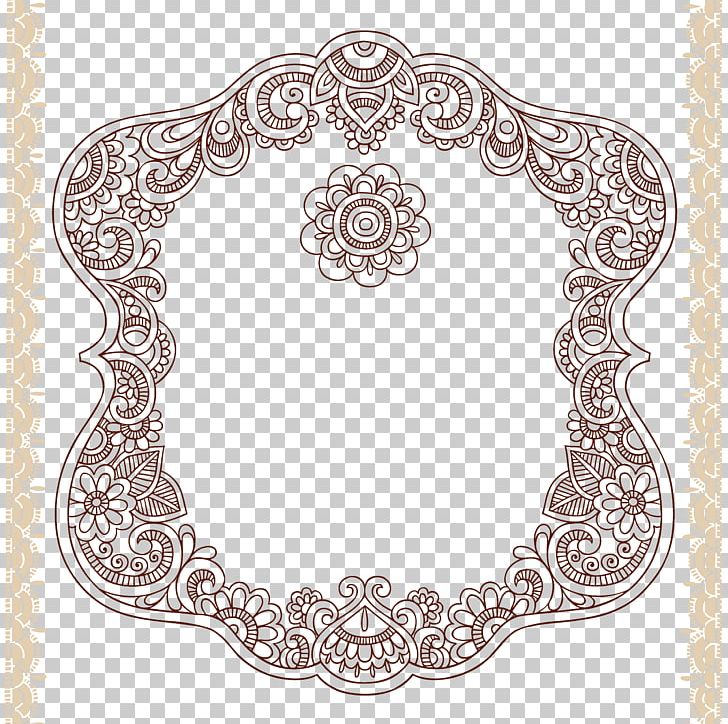 Mehndi Henna Tattoo Illustration PNG, Clipart, Borders, Flowers, Geometric Pattern, Happy Birthday Vector Images, Leaves Pattern Free PNG Download