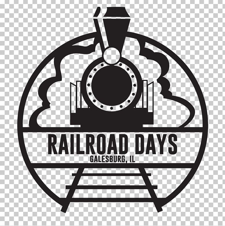 Railroad Days Galesburg Area Convention & Visitors Bureau Train Graphics Business PNG, Clipart, Black And White, Brand, Business, Computer Icons, Flat Design Free PNG Download