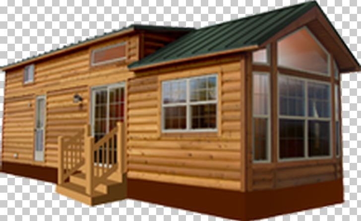 Log Cabin House Park Model Mobile Home Campervans Png Clipart