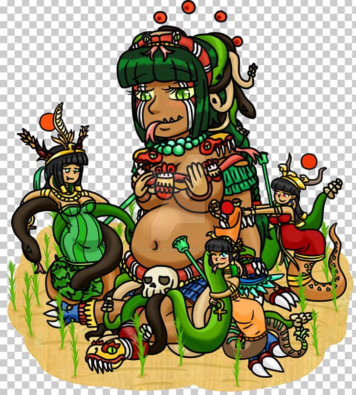 Aztec Empire Maya Civilization Maya Death Gods Coatlicue PNG, Clipart, Art, Aztec, Aztec Empire, Christmas, Christmas Decoration Free PNG Download