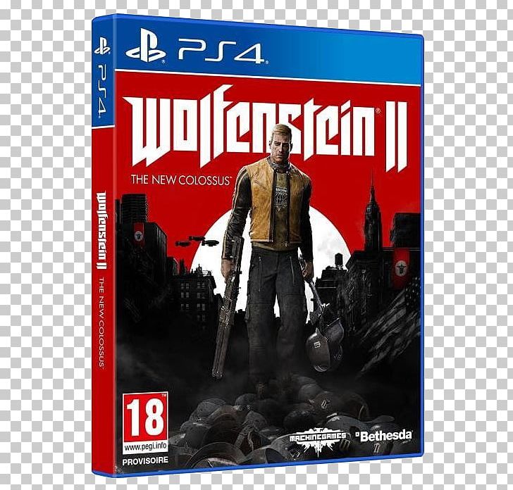 Wolfenstein II: The New Colossus Wolfenstein: The New Order PlayStation 4 Call Of Duty: WWII Xbox One PNG, Clipart, 2017, Bethesda Softworks, Bj Blazkowicz, Brand, Call Of Duty Wwii Free PNG Download