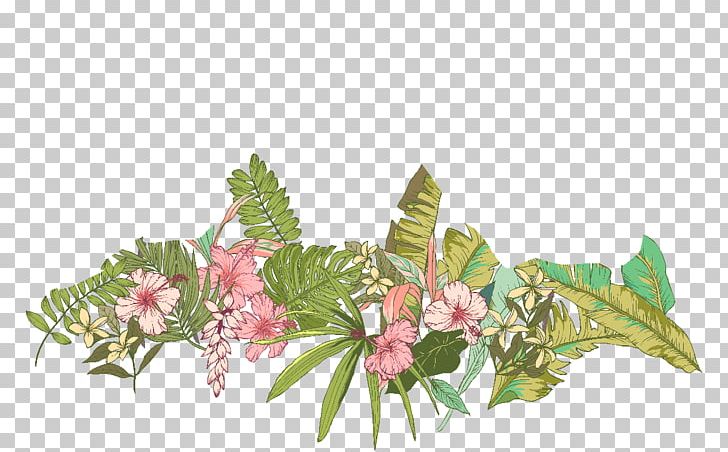 Bird Flamingos Floral Design PNG, Clipart, Banana Leaves, Branch, Encapsulated Postscript, Fall Leaves, Flora Free PNG Download