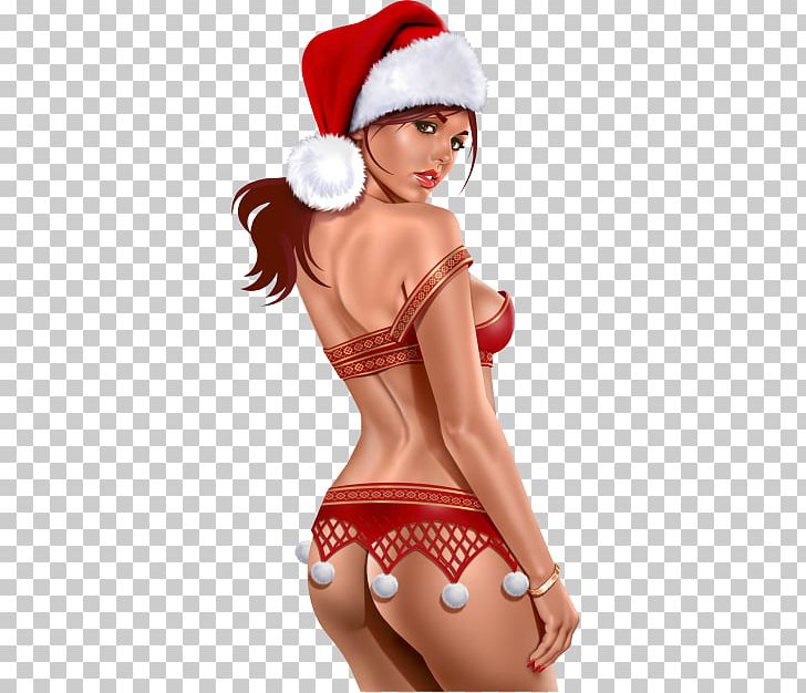 Woman Christmas Brassière Easter PNG, Clipart, Abdomen, Active Undergarment, Brassiere, Christmas, Christmas Girl Free PNG Download