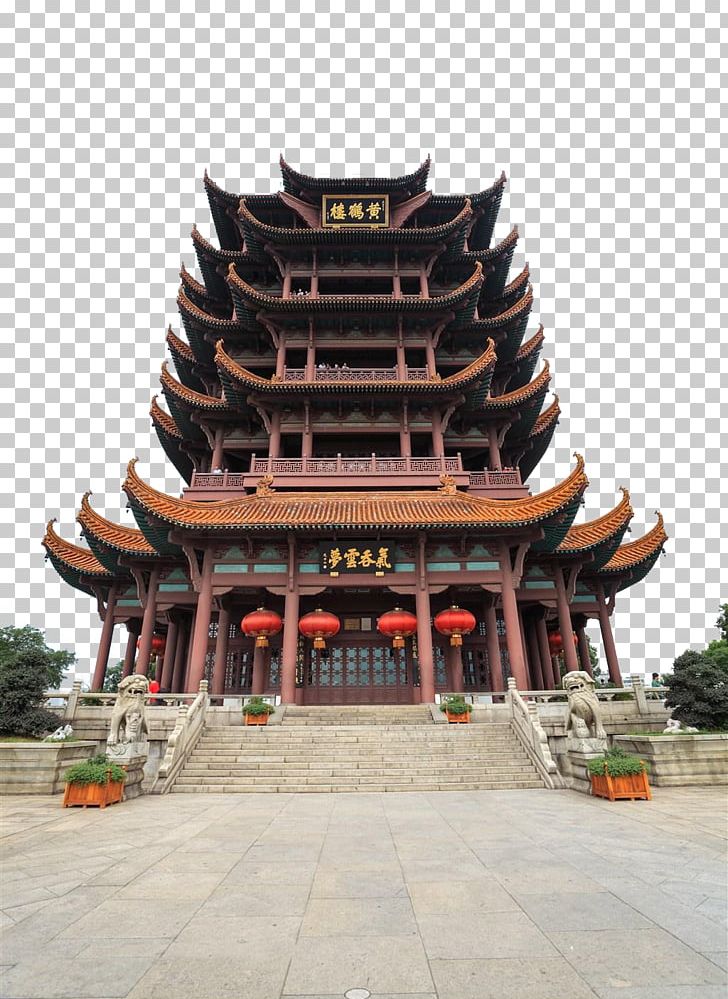 Yellow Crane Tower Wuchang District Stock Photography PNG, Clipart, Attractions, Build, Building, Buildings, Building Scenery Free PNG Download