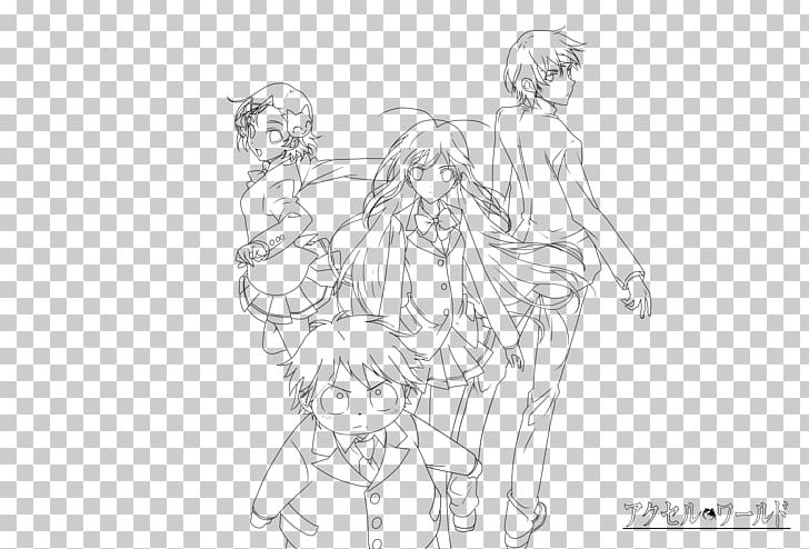 Accel World Line Art Drawing Sketch PNG, Clipart, Accel World, Anime, Arm, Art, Artist Free PNG Download
