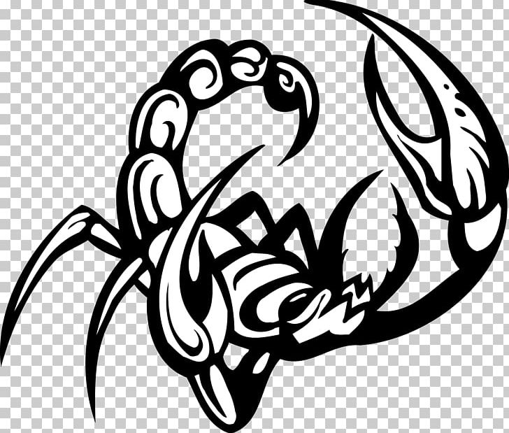 Scorpion Tattoo Euclidean PNG, Clipart, Art, Color Tattoo, Encapsulated Postscript, Fictional Character, Flower Free PNG Download