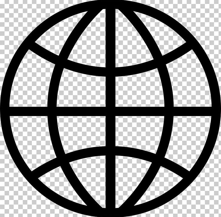 World Scalable Graphics Globe Symbol PNG, Clipart, 2 U, Area, Black And White, Circle, Company Free PNG Download