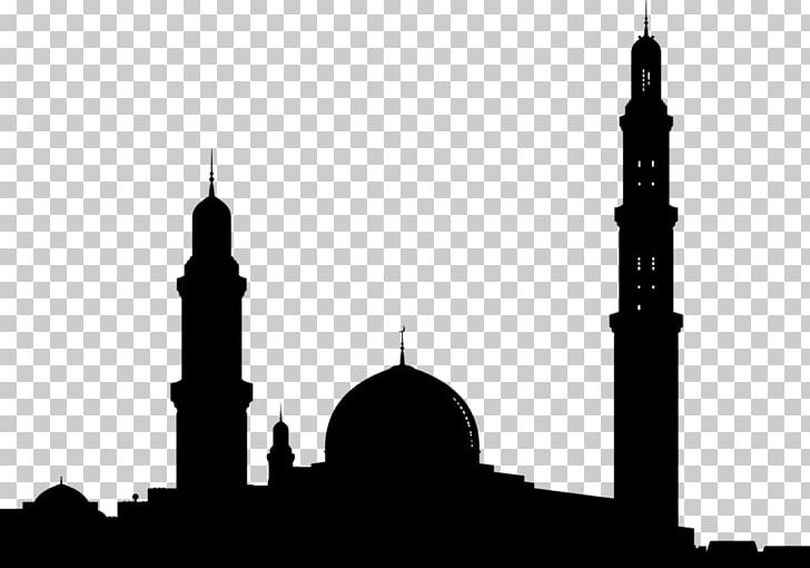 Sultan Qaboos Grand Mosque Sheikh Zayed Mosque Sultan Ahmed Mosque Islam PNG, Clipart, Black And White, Building, City, Islamic Architecture, Islamic Art Free PNG Download