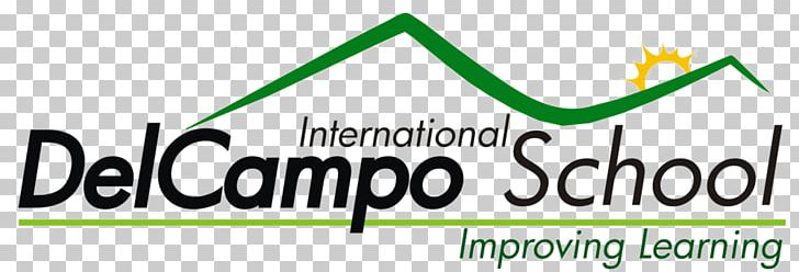 DelCampo International School Logo Brand Font Green PNG, Clipart, Area, Brand, Energy, Graphic Design, Grass Free PNG Download