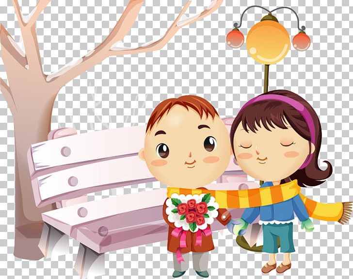 Love Romance Animation PNG, Clipart, Boy, Cartoon, Cartoon Characters, Child, Christmas Lights Free PNG Download