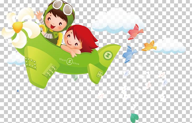 Airplane Cartoon Child PNG, Clipart, Animation, Art, Birds, Children, Childrens Day Free PNG Download