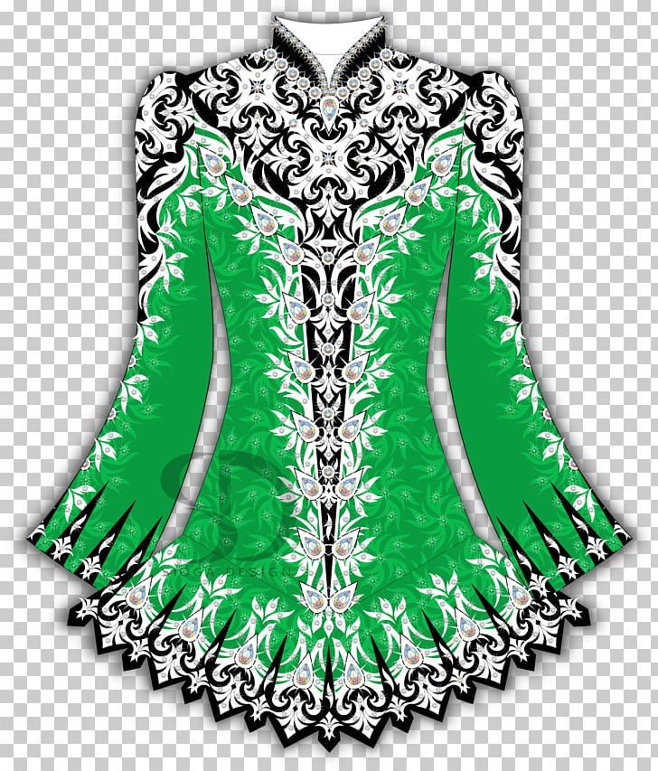 Irish Dance Dress Pattern PNG, Clipart, Bodice, Clothing, Collar, Dance, Dress Free PNG Download