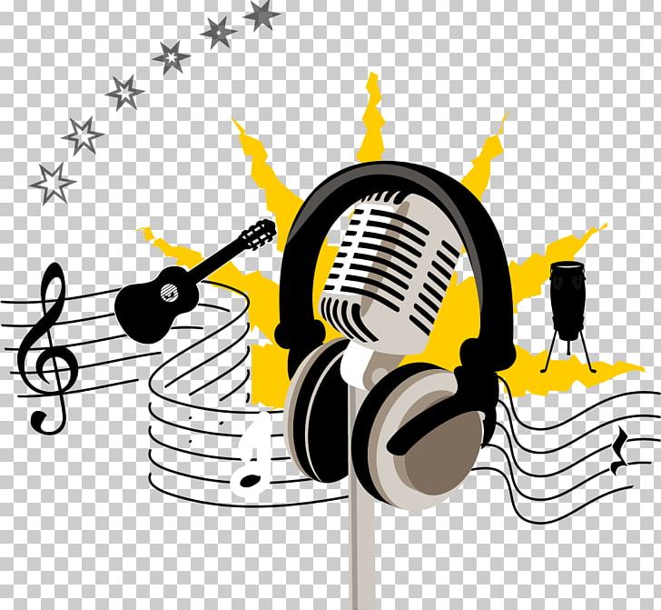 Microphone Headphones PNG, Clipart, Brand, Cartoon, Drawn Vector, Electronics, Graphic Design Free PNG Download