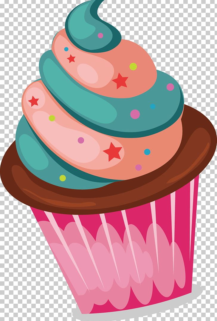 Ice Cream Cupcake Bakery Fruitcake PNG, Clipart, Baking Cup, Buttercream, Cake, Clip Art, Color Free PNG Download