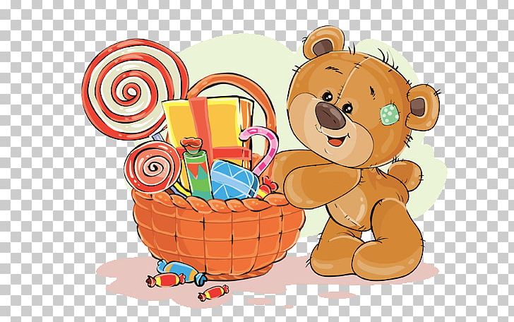 Drawing PNG, Clipart, Art, Bear, Candy Basket, Carnivoran, Cartoon Free PNG Download