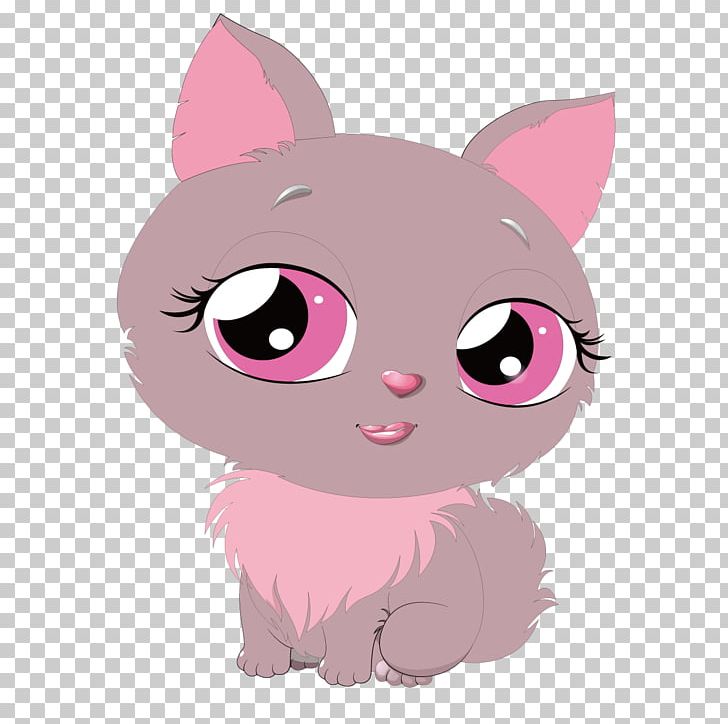 Pink Cat Whiskers Cartoon Illustration PNG, Clipart, Animals, Balloon Cartoon, Boy Cartoon, Carnivoran, Cartoon Character Free PNG Download