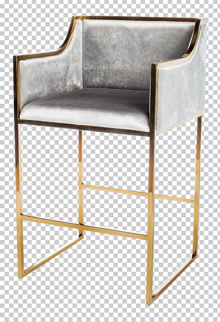 Bar Stool Seat Gold Chair PNG, Clipart, Angle, Armrest, Bar, Bar Stool, Bench Free PNG Download