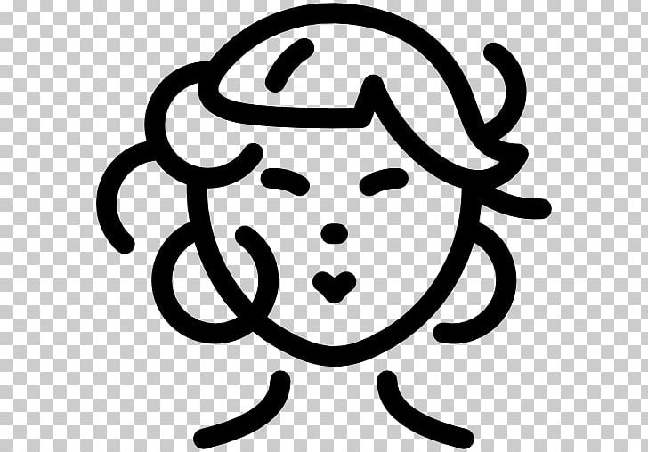 Computer Icons PNG, Clipart, Black And White, Circle, Computer Font, Computer Icons, Curly Woman Free PNG Download