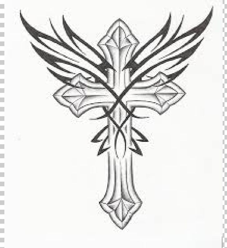 Drawing Christian Cross PNG, Clipart, Arm, Art, Black And White, Christian Cross, Cross Free PNG Download