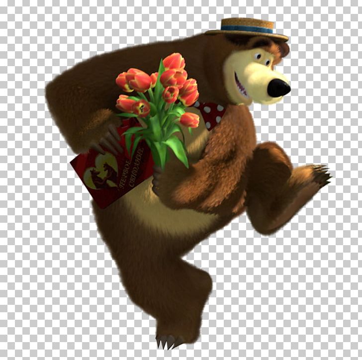 Masha Bear Animation PNG, Clipart, Animals, Animation, Bear, Birthday, Carnivoran Free PNG Download