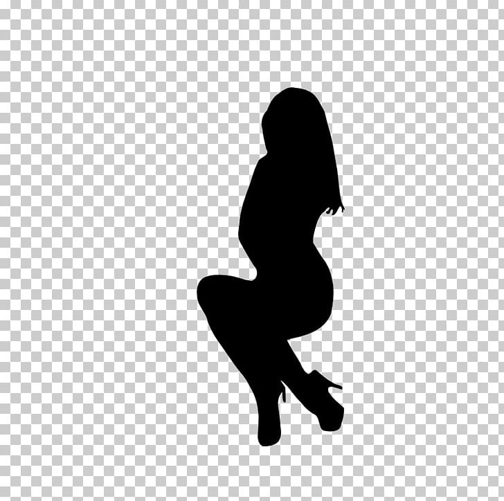 Silhouette Woman PNG, Clipart, Black And White, Computer Wallpaper, Female, Female Body Shape, Free Content Free PNG Download