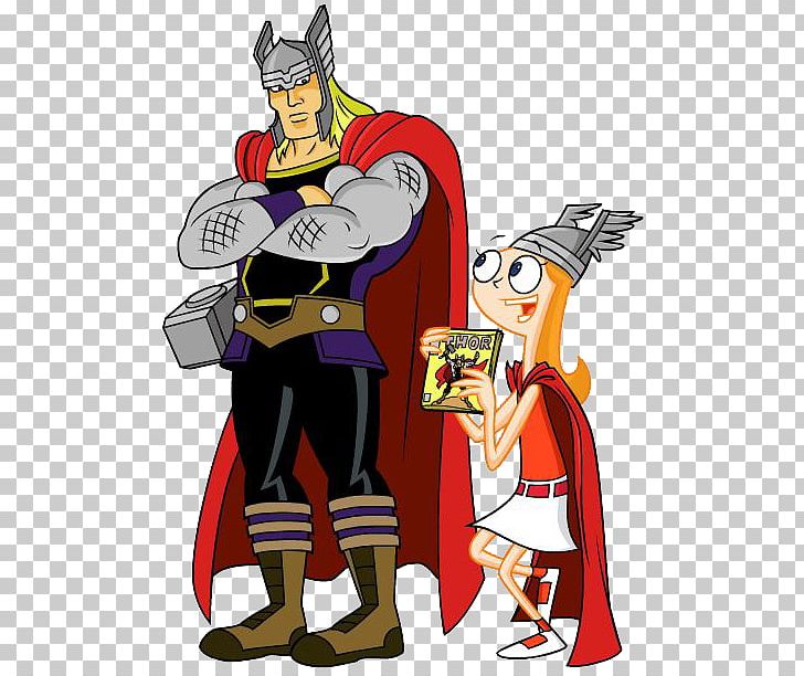 Thor Phineas Flynn Perry The Platypus Candace Flynn Ferb Fletcher PNG, Clipart, Art, Avengers, Cartoon, Fiction, Fictional Character Free PNG Download
