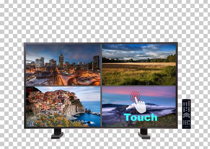 LCD Television LED-backlit LCD Computer Monitors Touchscreen Display Device PNG, Clipart, Advertising, Computer Wallpaper, Digital Signs, Display Advertising, Liquidcrystal Display Free PNG Download