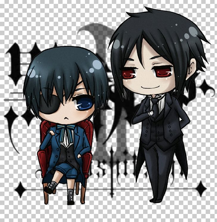 Ciel Phantomhive Sebastian Michaelis Black Butler Chibi