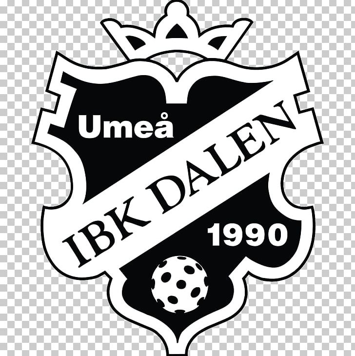 IBK Dalen Swedish Super League Logo Floorball PNG, Clipart, Ac Sparta Prag Unihockey, Area, Artwork, Black, Black And White Free PNG Download