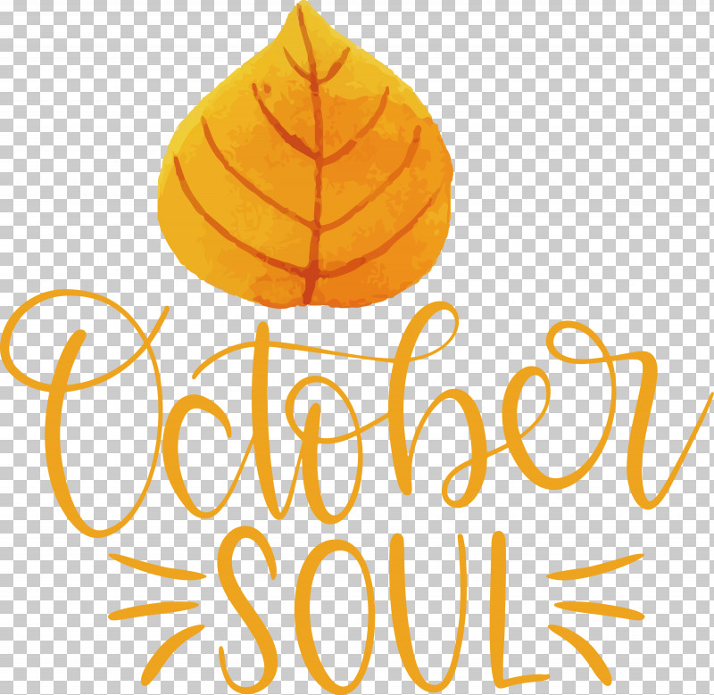 October Soul October PNG, Clipart, Fruit, Geometry, Leaf, Line, Logo Free PNG Download