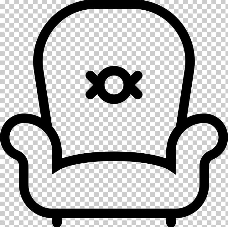 Chair Living Room Computer Icons Couch PNG, Clipart, Armchair, Black And White, Chair, Chaise Longue, Computer Icons Free PNG Download