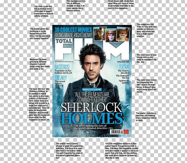 Sherlock Holmes Magazine Poster 0 PNG, Clipart, 2009, Advertising, Culture, Film, Film Poster Free PNG Download